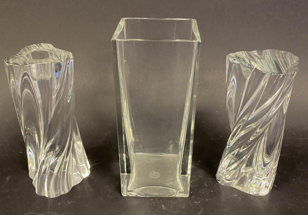 3 Piece Baccarat Crystal Grouping (1 of 8)