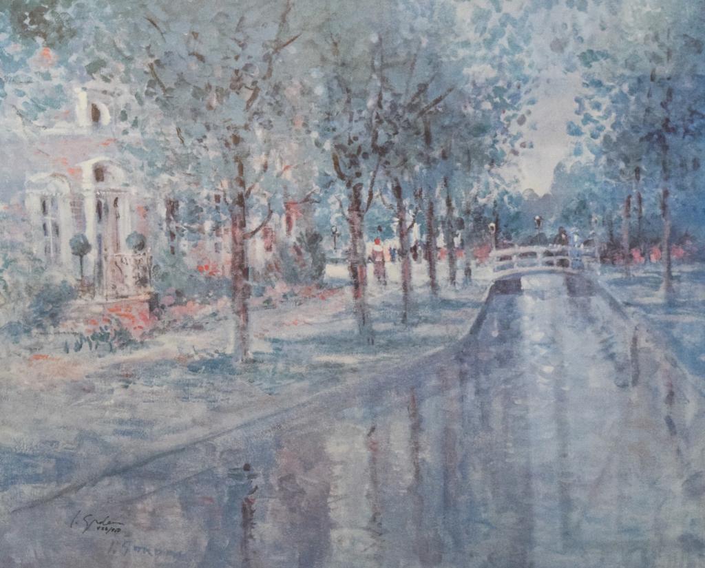 Impressionist City Scene Print (1 of 11)