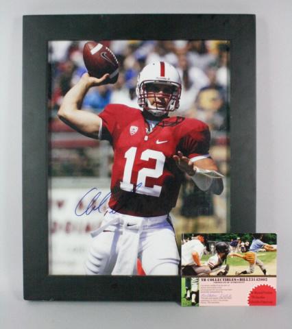 Autographed Andrew Luck Stanford Photograph (1 of 4)