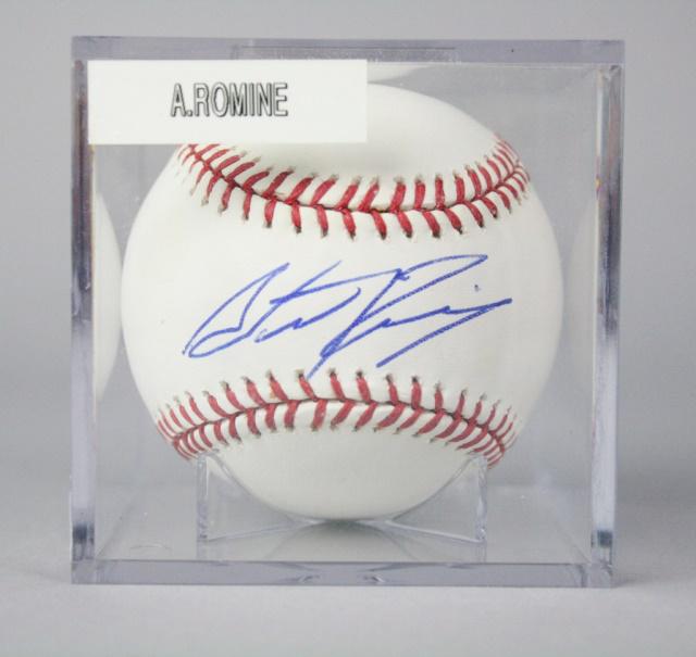 Austin Romine Autographed Baseball (1 of 5)