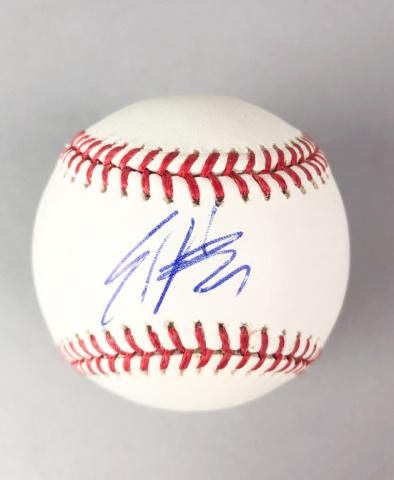 Eric Hosmer Autographed Baseball (1 of 3)