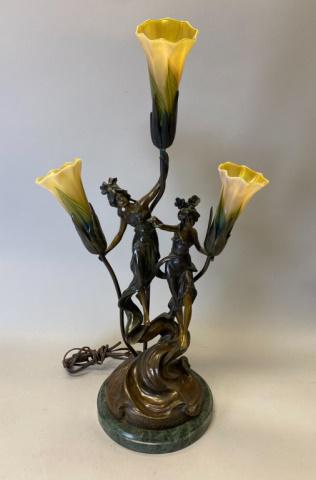 After Auguste Moreau La Danse Des Nymphes Lamp (1 of 18)