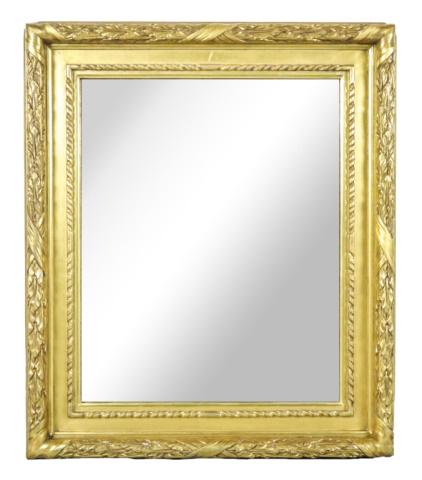 Gilded Carved Hanging Mirror (1 of 5)