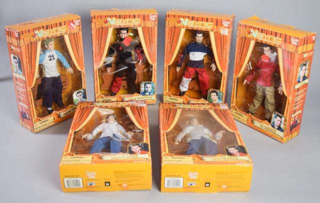 6 NSYNC Figures New In Boxes (1 of 7)