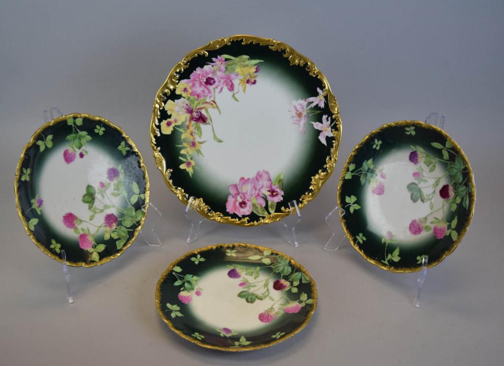 T&V Limoges Plate Set (1 of 9)