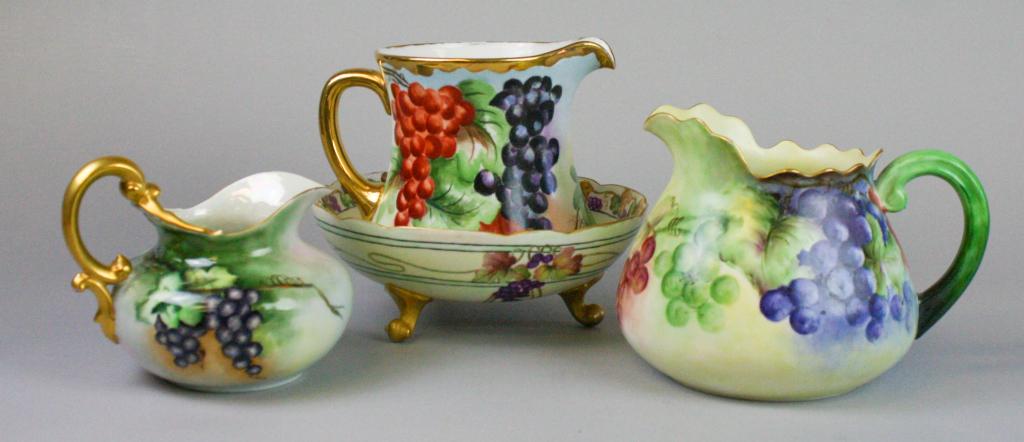 Grape Motif Limoges Porcelain Grouping (1 of 7)