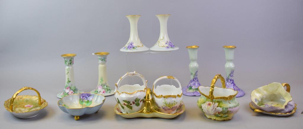 Grouping of Mostly Limoges Porcelain (1 of 13)