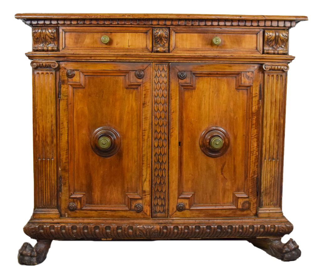 18th Century Continental Carved Cabinet (1 of 10)