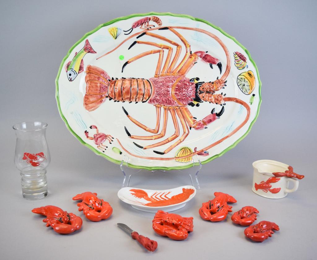 Grouping of Lobster & Crab Items (1 of 16)