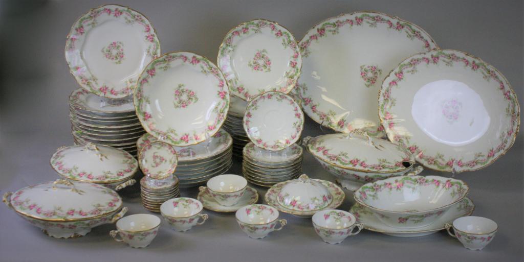 66 Pieces Elite Limoges Porcelain Dinnerware (1 of 18)