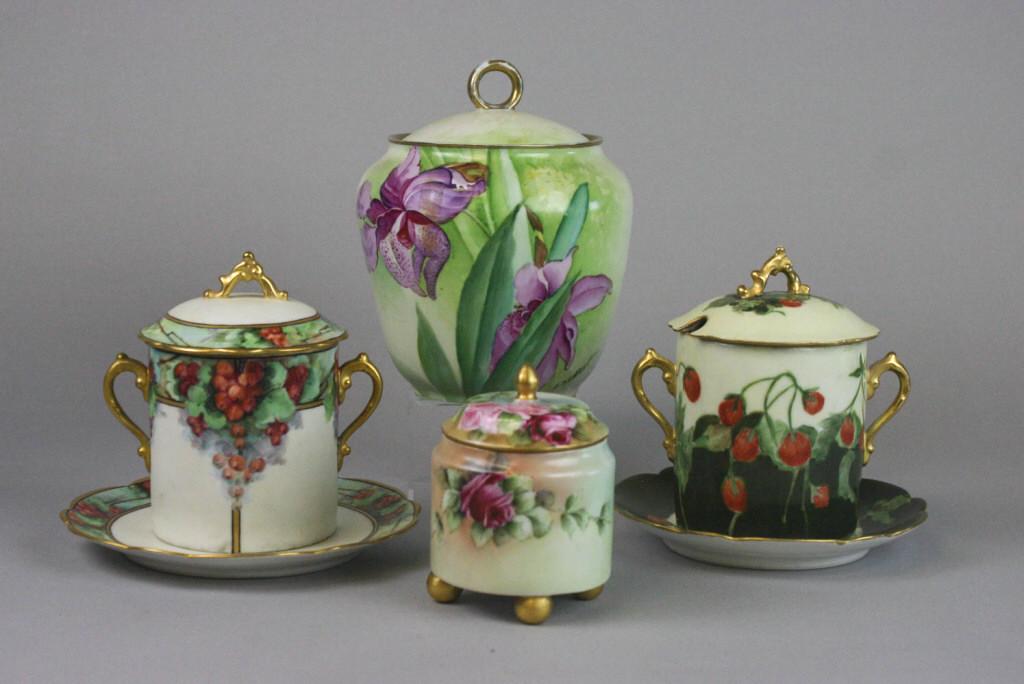 Grouping of Lidded Porcelain Jars (1 of 15)