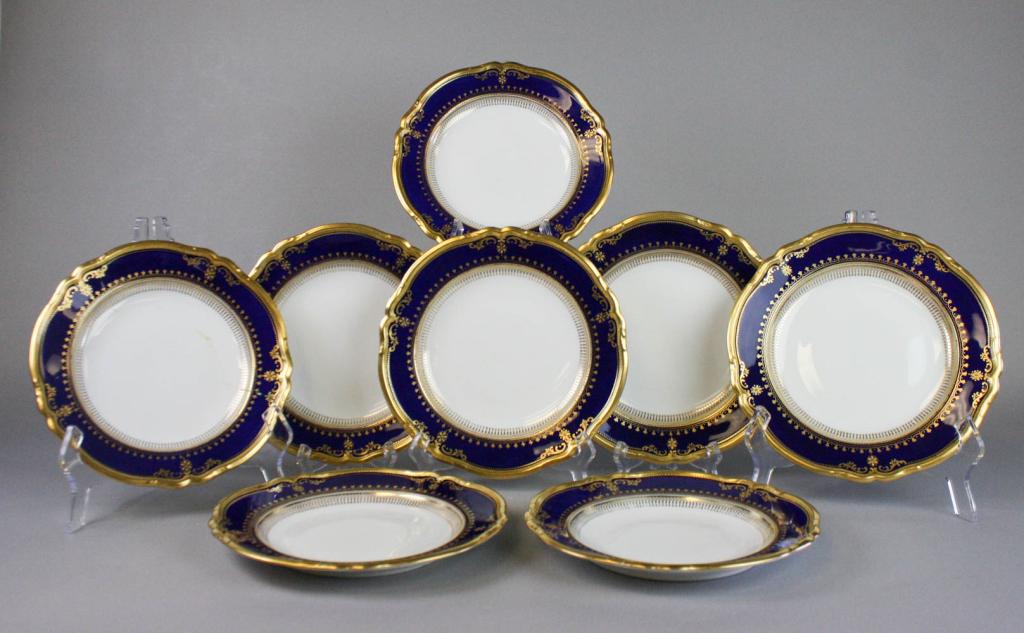 Set of 8 Copeland Spode Lancaster Dessert Plates (1 of 5)