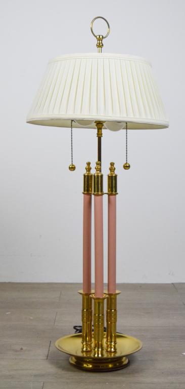 Brass Candlestick Style Lamp (1 of 7)