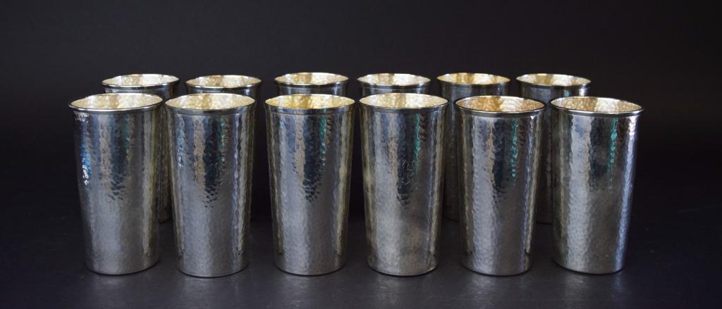 12 Bernard Rice's Sons Silverplate Highballs (1 of 5)