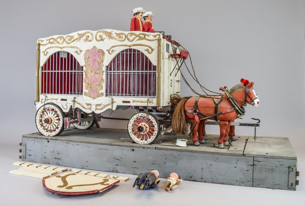 Folk Art Mechanical Circus Wagon (1 of 20)