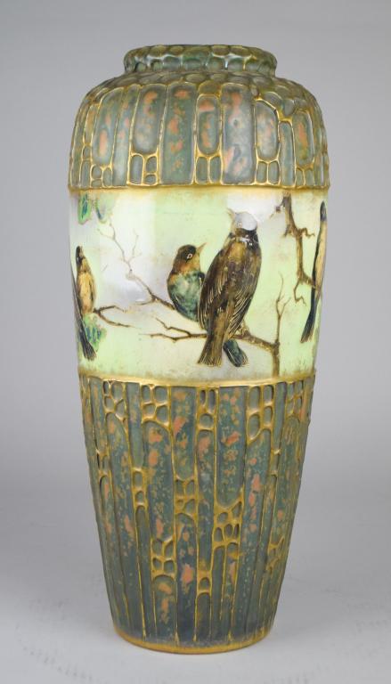 Riessner, Stellmacher & Kessel Turn Teplitz Vase (1 of 7)