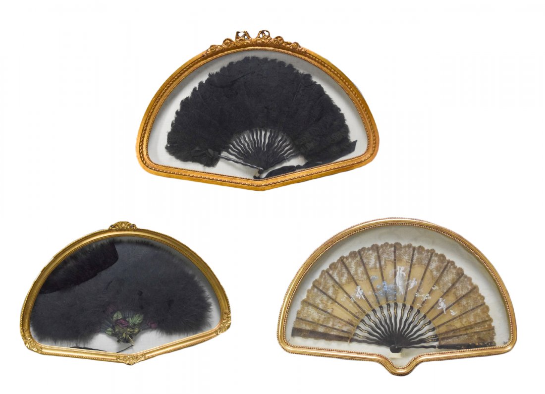 3 Framed Fans (1 of 12)