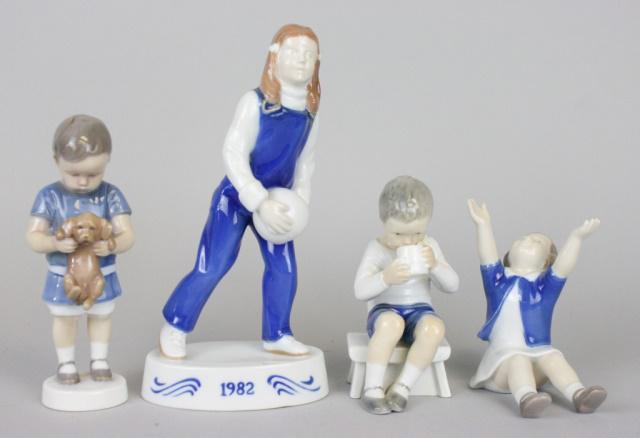 Group of Bing and Grondahl Figurines (1 of 7)