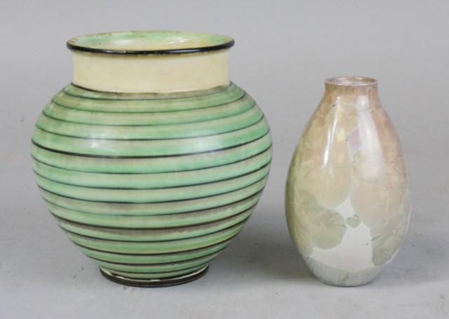 Pair of Art Pottery Vases (1 of 4)