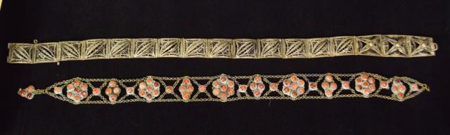 2 Silver Tone Belts (1 of 5)