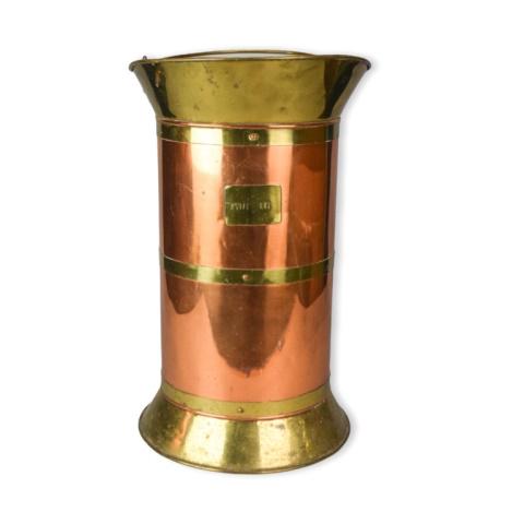 Copper & Brass Umbrella Stand (1 of 5)