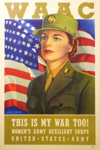 Dan V. Smith WAAC WWII Poster (1 of 5)