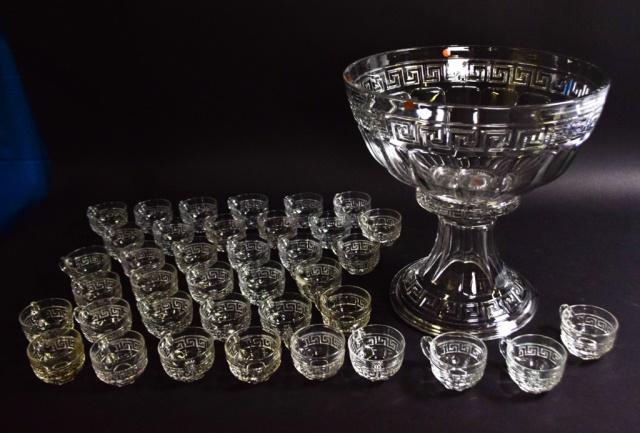 Heisey Greek Key 40 Piece Punch Set (1 of 11)