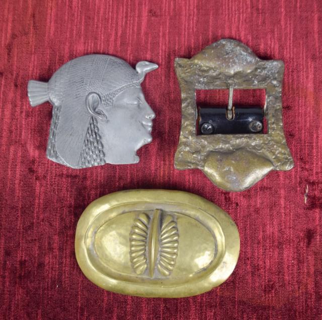 Grouping of 3 Belt Buckles (1 of 5)