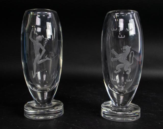 Pair of Kosta Boda Vases Elis Bergh (1 of 11)