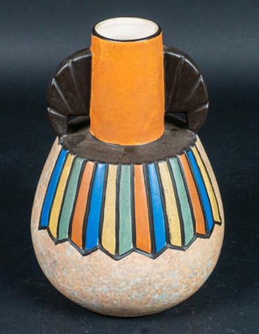 Belgium Art Deco Antoine Dubois Pottery Vase (1 of 8)