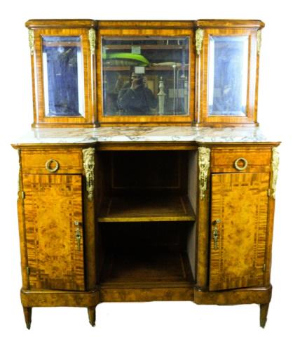 Louis XVI Style Marble Top Buffet (1 of 11)