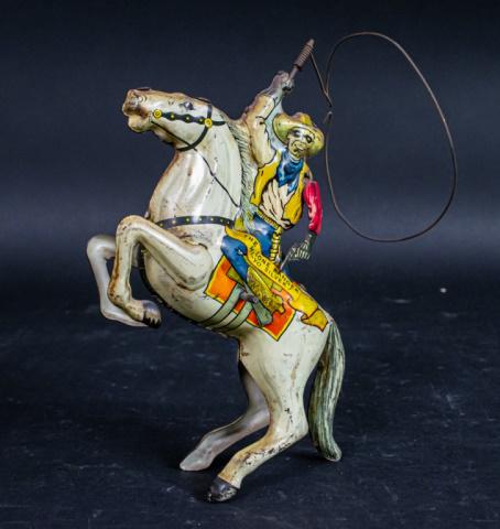 Marx The Lone Ranger Tin Litho Wind-Up Toy (1 of 8)