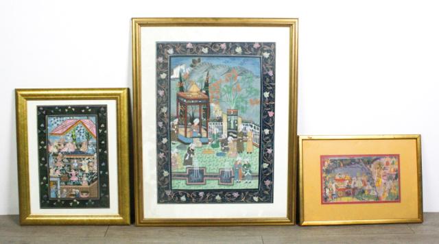 3 Pieces Persian Artwork (1 of 8)
