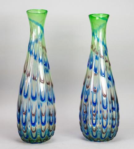 Pair of Art Glass Vases (1 of 9)