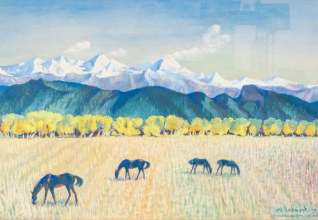 Olle Nordberg Watercolor Landscape (1 of 6)