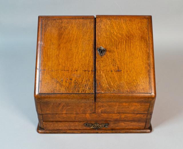 Victorian Oak Letter Box (1 of 10)