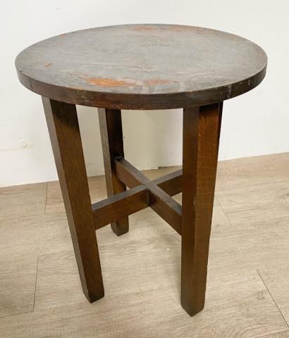 Arts and Craft Style Tambour Plant Stand (1 of 10)