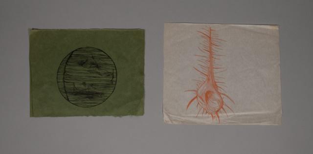 2 Leonard Baskin Wood Engravings (1 of 6)