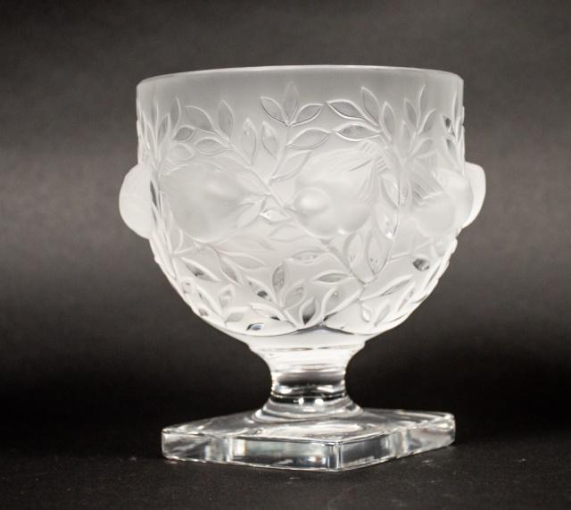 Lalique Crystal "Elizabeth" Compote With Birds (1 of 6)