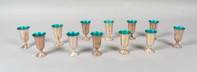 12 Towle Sterling Silver Liquor Cups (1 of 7)