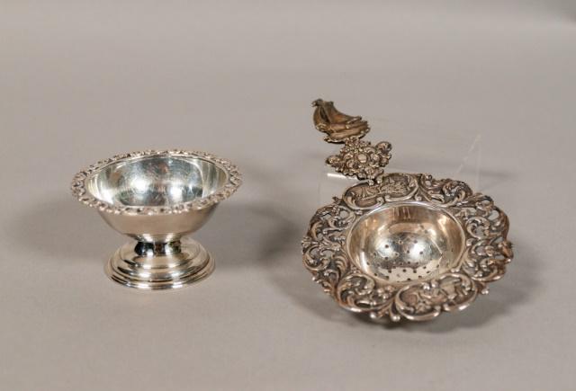 Herbert Hooijkaas 900 Silver Tea Strainer (1 of 9)