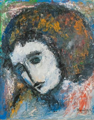 Abraham Ramirez Oil on Board (1 of 6)