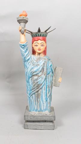 Statue of Liberty Folk Art Sculpture (1 of 9)