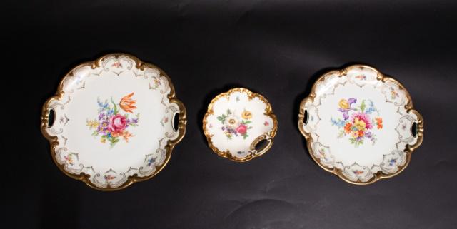 3 20th Century German Porcelain Platters (1 of 7)