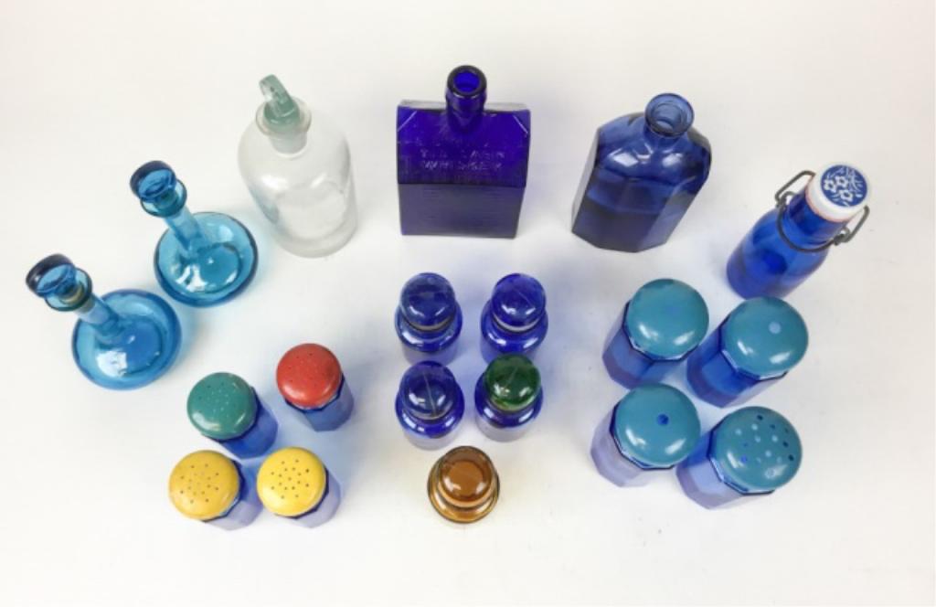 Grouping of Glass Shakers & Bottles (1 of 19)