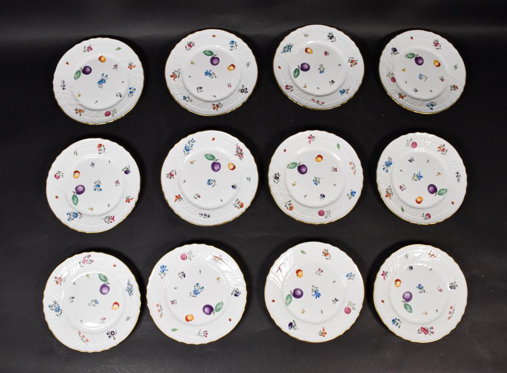 12 Richard Ginori Perugia Porcelain Salad Plates (1 of 4)