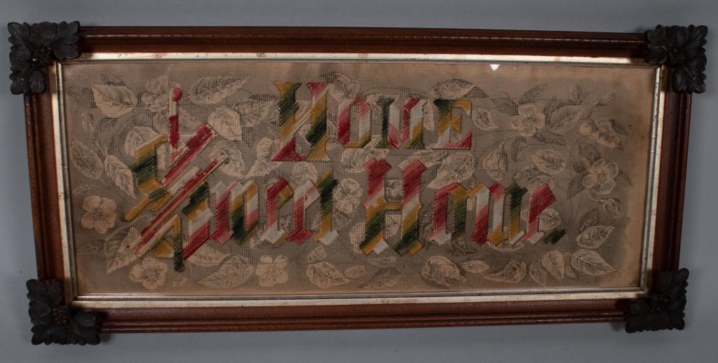 Home Sweet Home Needlepoint Sampler (1 of 4)