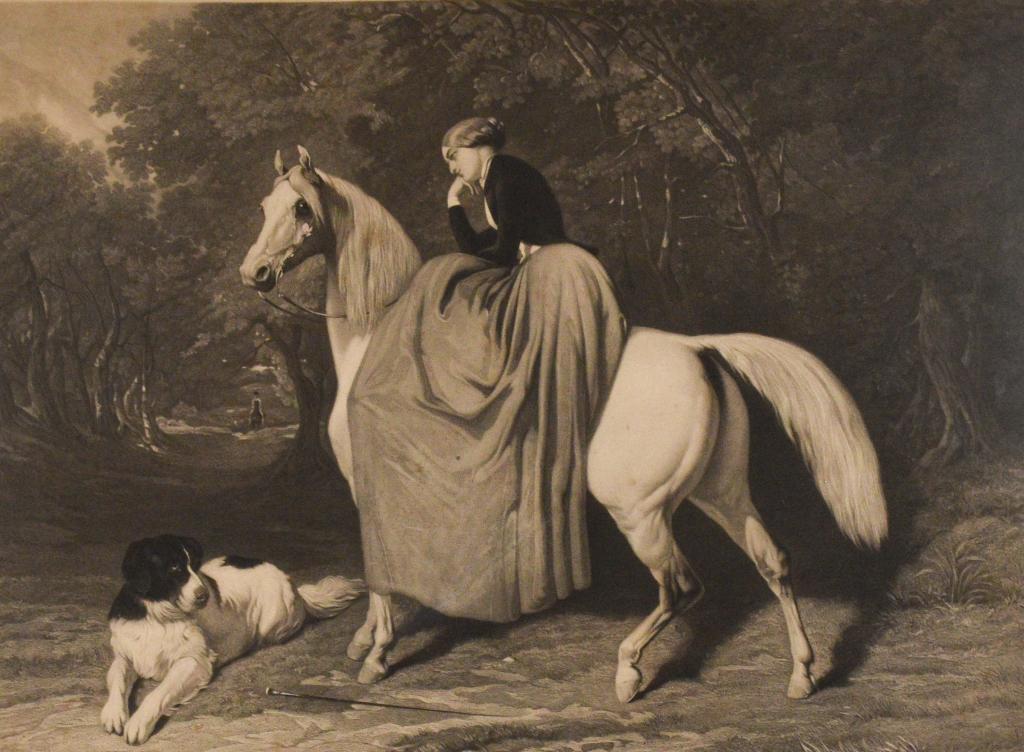 After Pierre Alfred De Dreux Mezzotint (1 of 6)