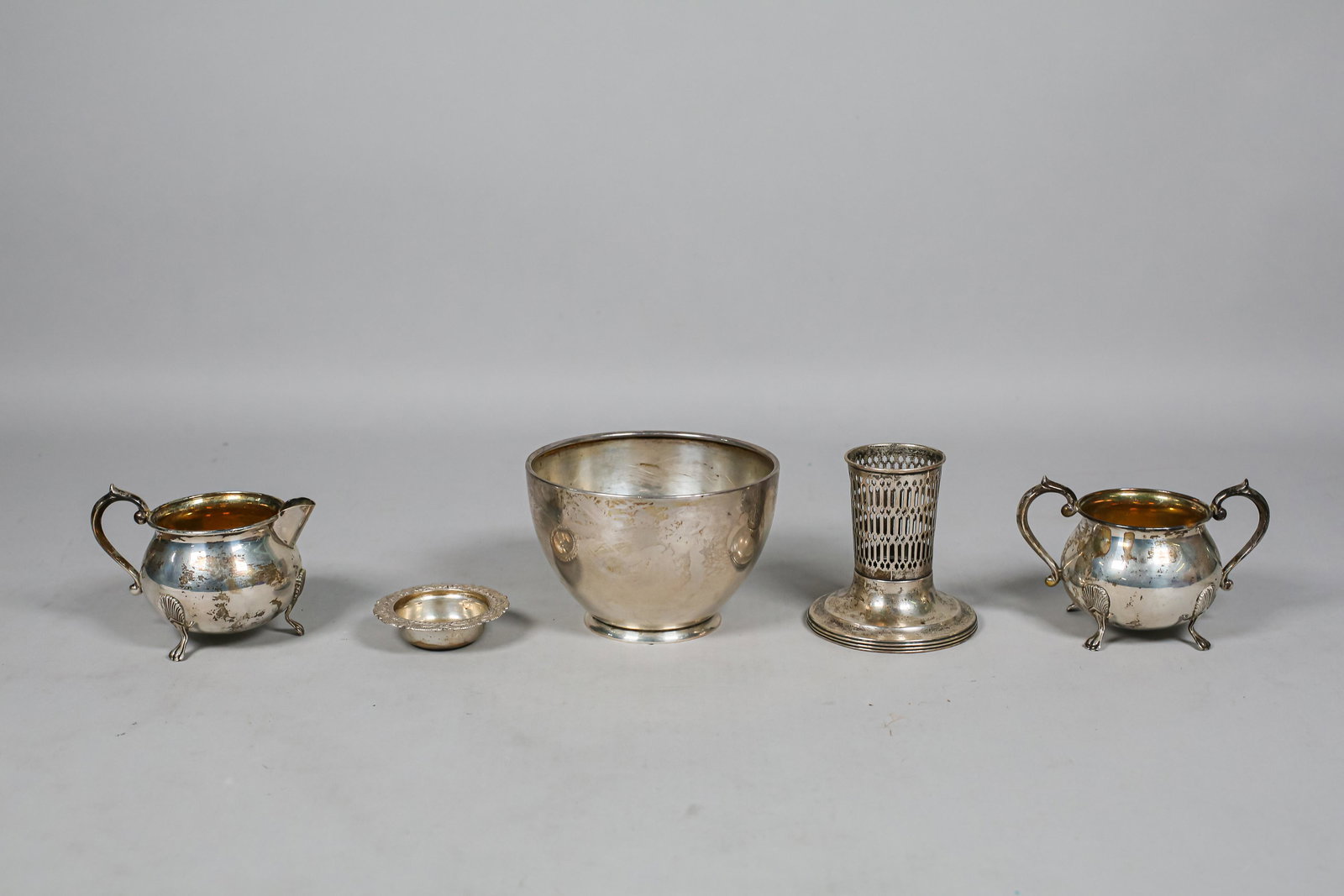 5 Pieces Sterling & 900 Silver (1 of 11)
