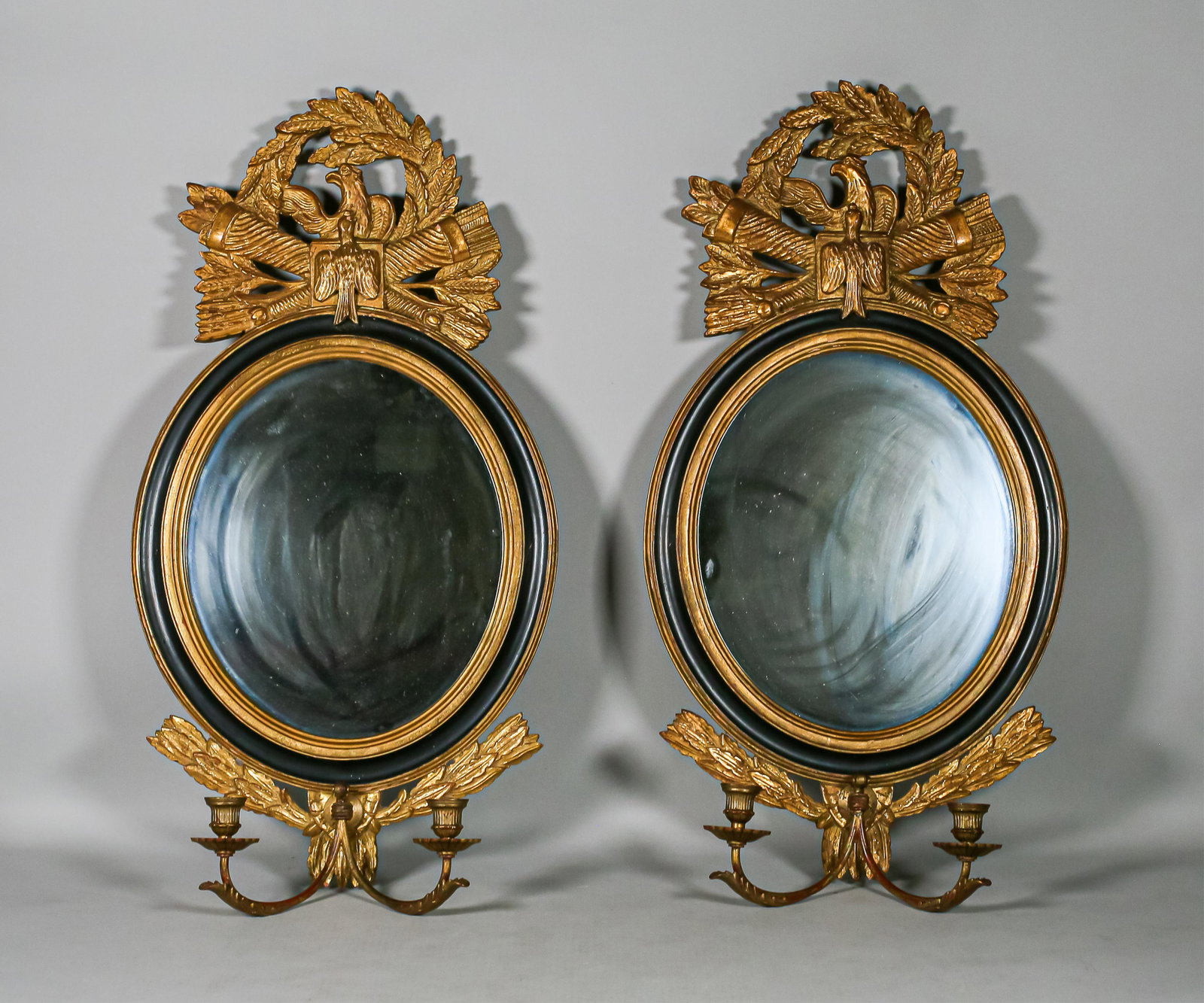 Pair of Gilt Wood Girandoles (1 of 6)